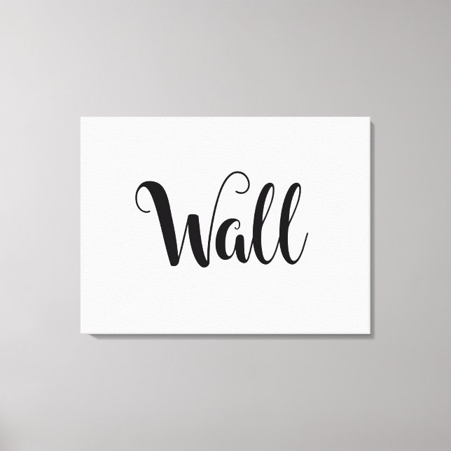 Toile Art mur (Recto)