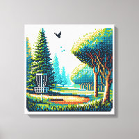 Art Pixel de Disk Golf