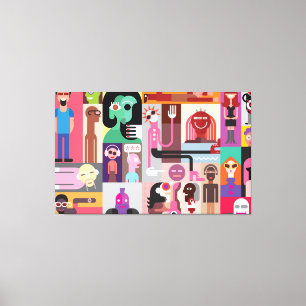 Toile Art pop