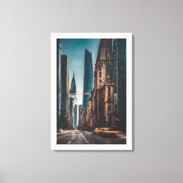 Toile Art Skyline (Recto)