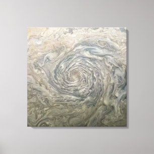Toile ART SPACE. Un vortex sur Jupiter