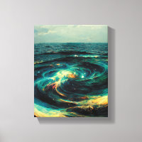 Art surréaliste | Une Galaxie Océanique