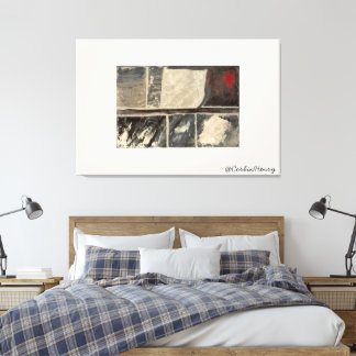 Toile Art Texturé Abstrait Neutre Moderne