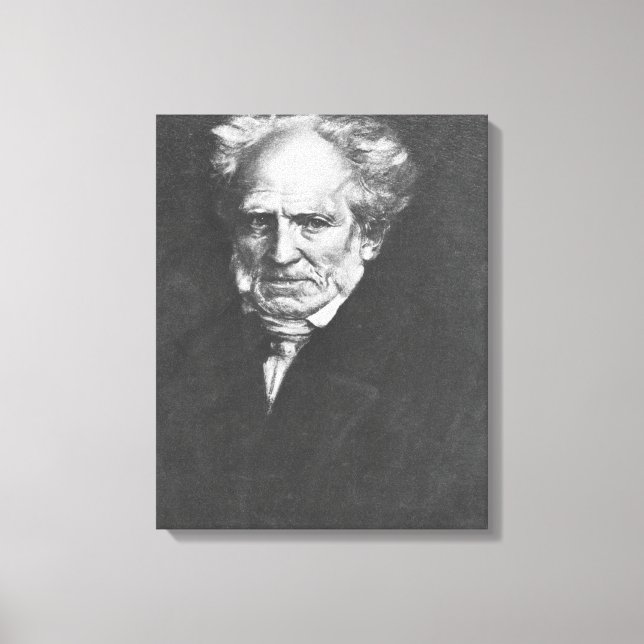 Toile Arthur Schopenhauer (Recto)