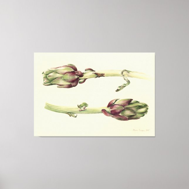 Toile Artichokes 2005 (Recto)