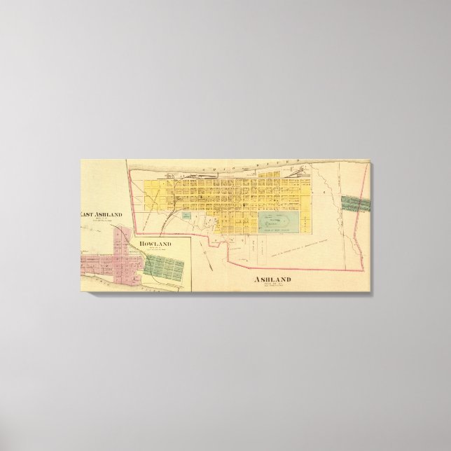 Toile Ashland Est, Kentucky (Recto)