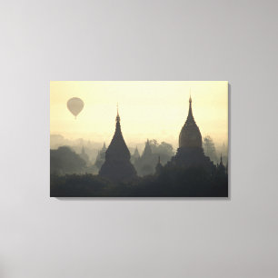 Toile Asie, Birmanie, (Myanmar), Pagan (Bagan), vent cha