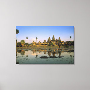 Toile Asie, Cambodge, Siem Reap. Angkor Wat. 2