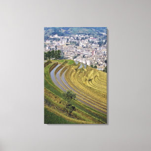 Toile Asie, Chine, province du Yunnan, Jinping. Jinping
