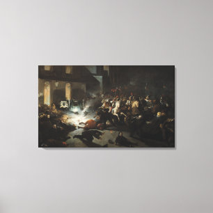 Toile Assassinat essayé de napoléon d'empereur