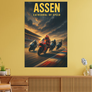 Toile Assen TT Circuit MotoGP Dutch Grand Prix 2024 Cath