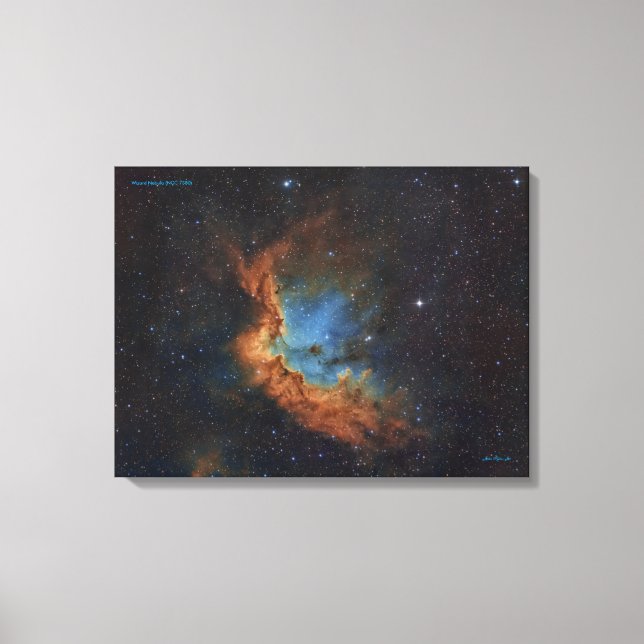 Toile Assistant Nebula (NGC 7380) (Recto)
