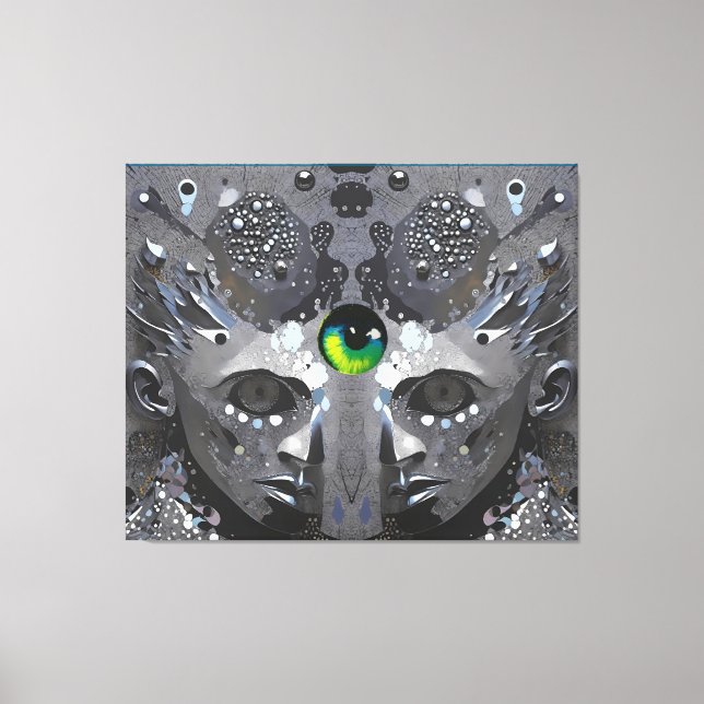 Toile Astral Stonewalling - Ken Gage Art (Recto)