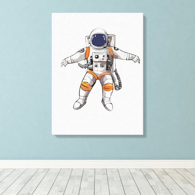 Toile Astronauta (Insitu (Plancher de Bois))