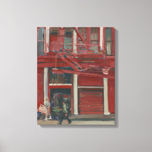 Toile Atelier de peinture Manhattan de perle