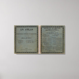 Toile Atlas accompagnant l'épitomé de Worcester