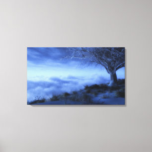 Toile Au bord du monde (hiver)