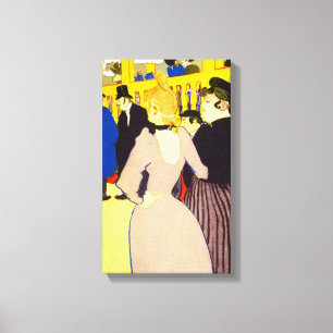 Toile Au nightclub par Toulouse Lautrec, Art ancien