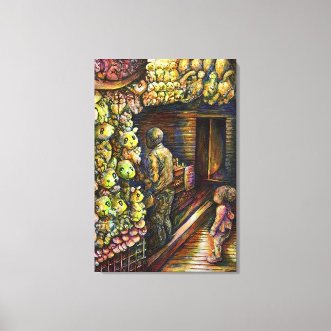 Toile Au nord du cirque (Recto)