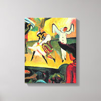 August Macke art, Ballet russe,