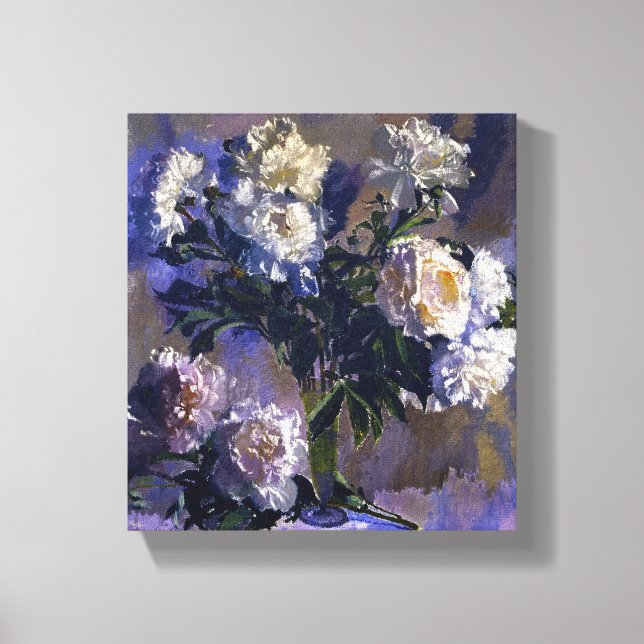 Toile Augusto Giacometti Vintages blancs pivoines (Recto)