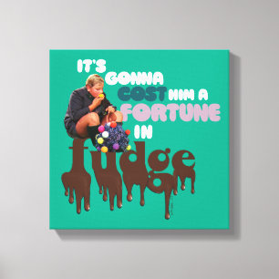 Toile Augustus Gloop - Une fortune à Fudge