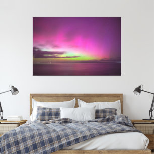 Toile Aurora Australis Lumières Australes Australie