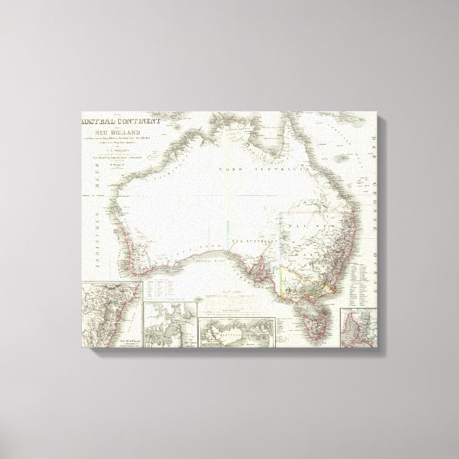 Toile Austral-Continent (Recto)