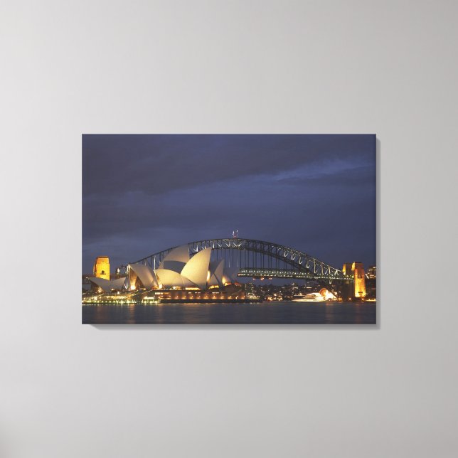Toile Australie, Nouvelle-Galles du Sud, Sydney, Sydney  (Recto)