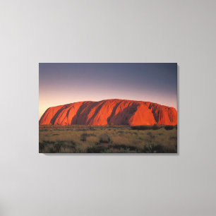 Toile Australie, Parc national d'Uluru. Uluru ou