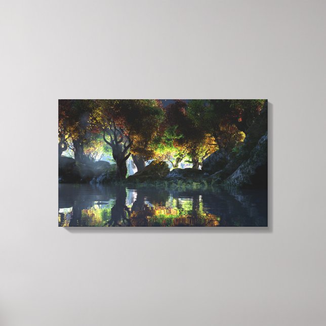 Toile Automne (Nuit) (Recto)