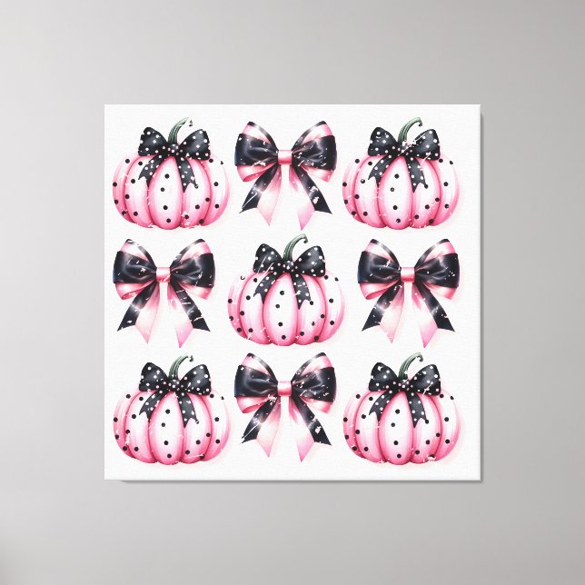 Toile Automne Thanksgiving Harvest Feuilles Chute (Recto)