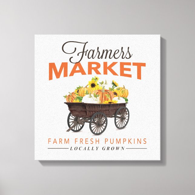 TOILE AUTOMOBILE CITROUILLE DU MARCHÉ DES AGRICULTEURS E (Recto)