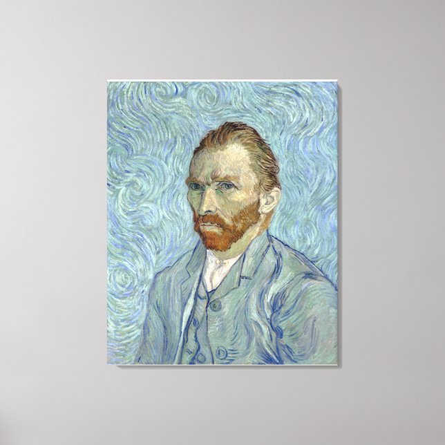 Toile Autoportrait de Vincent van Gogh (Recto)