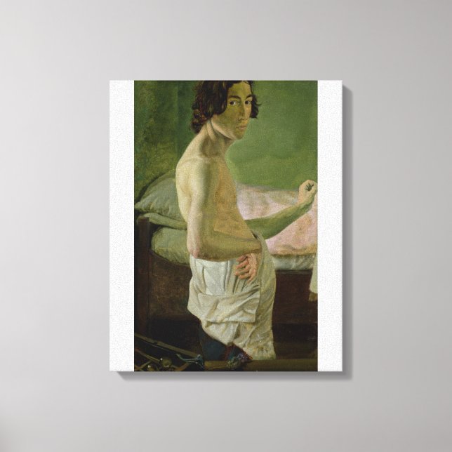 Toile Autoportrait devant l'Easel, c.1828 (Recto)