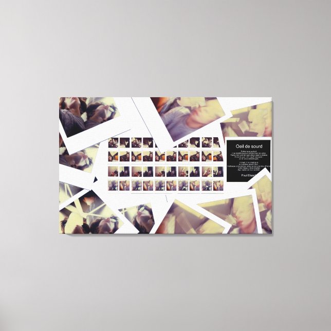 Toile autoportrait Hors-Portrait (Recto)