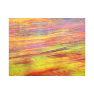 Toile Autumn Abstract Canvas Print