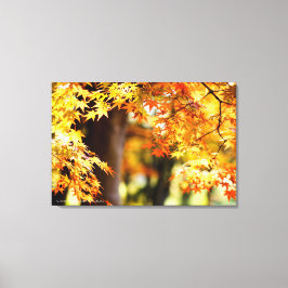 Toile Autumn Leaves