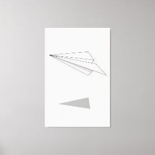 Toile Avion en papier