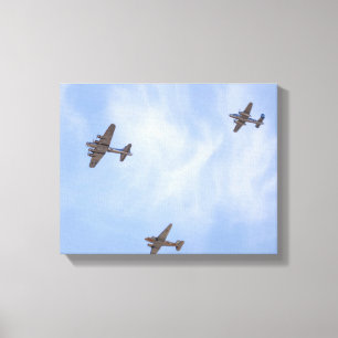 Toile Avions 8355 Vintages de la Seconde Guerre mondiale