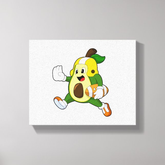 Toile Avocado at Football Sports (Recto)