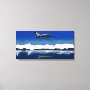 Toile Avro Vulcan puissance reflétée