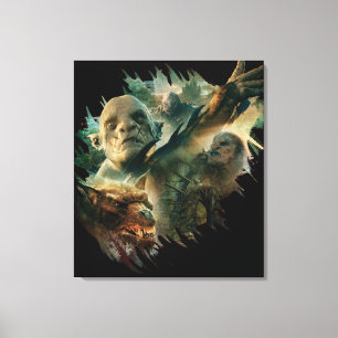 Toile Azog, Narzug, et graphique de Bolg