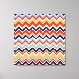 Toile Aztec Chevron #11 à VictoriaShaylee