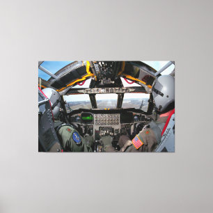 Toile B-52H STRATOFORTRESS COCKPIT 40x60