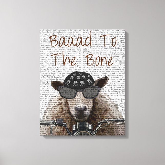 Toile Baaad To the Bone (Recto)