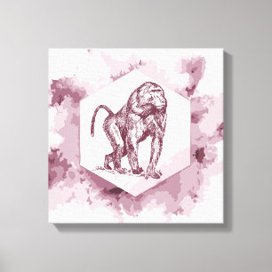 Toile Baboon
