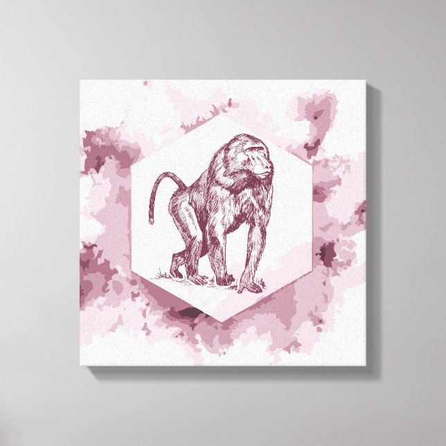 Toile Baboon (Recto)