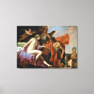 Toile Bacchus et Ariadne (huile sur toile)