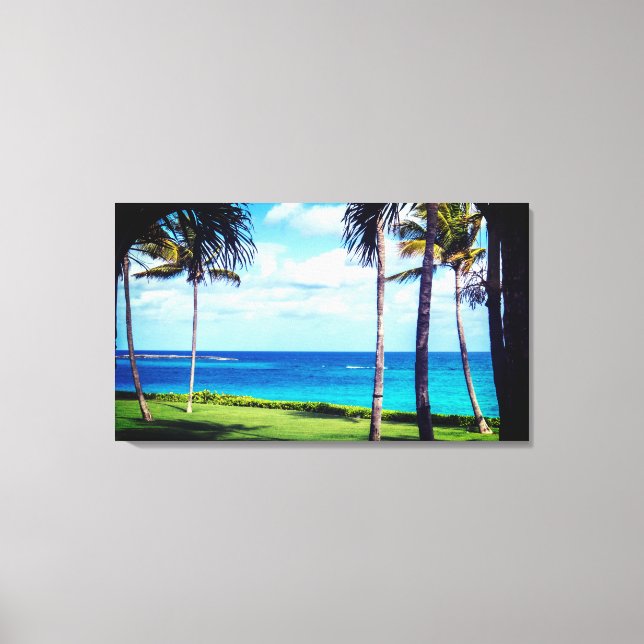Toile Bahamas | Vibes tropicales (Recto)